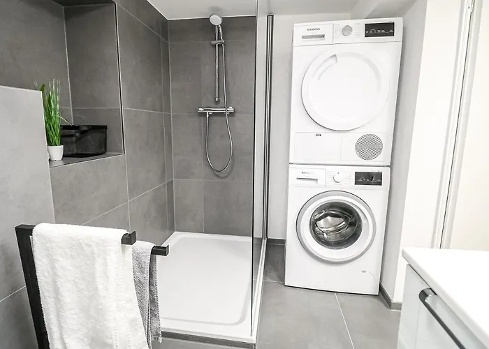 Apartmán Fewomo Exclusives Moselappartment, Boots Slipanlage, Moselradweg, Zentral, 5 Gaeste *