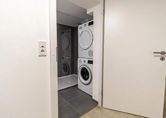 Apartmán Fewomo Exclusives Moselappartment, Boots Slipanlage, Moselradweg, Zentral, 5 Gaeste